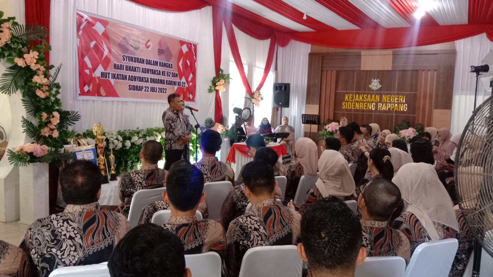 HBA ke-62, Kejari Sidrap Gelar Syukuran Khidmat 