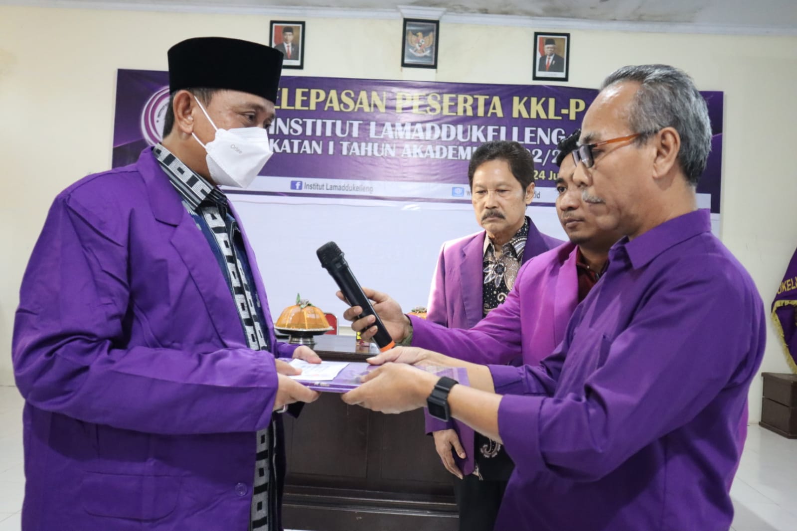 Lepas KKLP Mahasiswa Lamaddukelleng, Ini Pesan Bupati Wajo