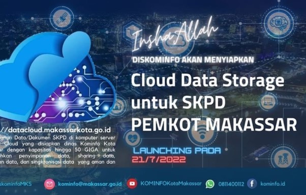 Diskominfo Makassar Launching Dua Aplikasi Pekan Depan