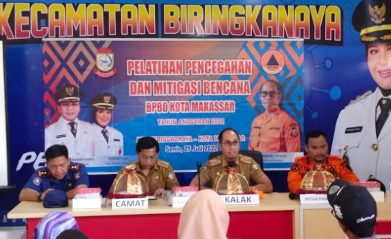 BPBD Makassar Gelar Pelatihan Pencegahan dan Mitigasi Bencana