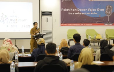 Dinas Pariwisata Makassar Buka Pelatihan Voice Over