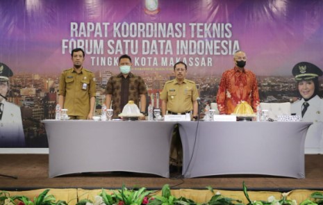 Sinkronisasi Data SKPD, Bappeda Gelar Rapat Teknis Forum Satu Data Indonesia Tingkat Kota Makassar