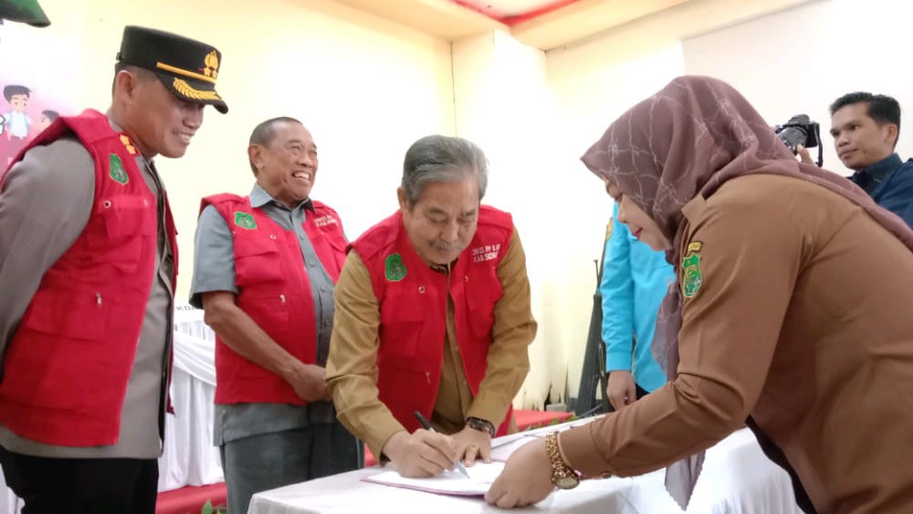 Bupati Sidrap Launching Inovasi Sahabat Stunting