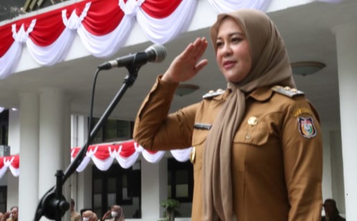 Pimpin Upacara, Fatmawati Rusdi Tegaskan Pentingnya Koordinasi Lingkup Pemkot Makassar