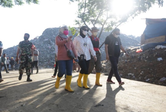 Wawali Fatma Tinjau Aktivitas TPA Antang, Penambahan Armada dan Alat Berat Sampah Segera Dilakukan