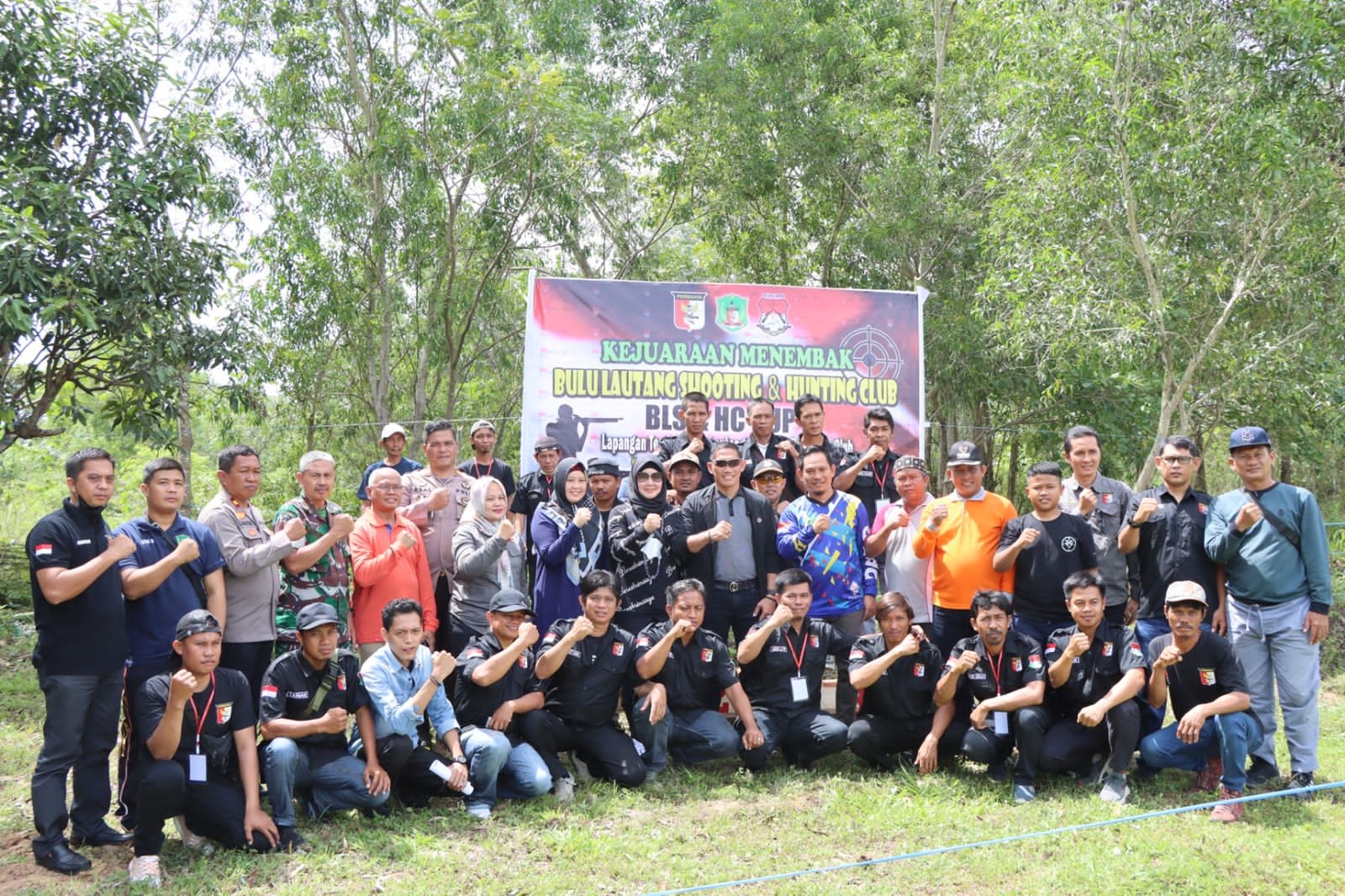 Kejuaraan Menembak Dalam Rangka HUT Ke-2 Shotting dan Hunting Club Resmi Dibuka Kapolres Sidrap