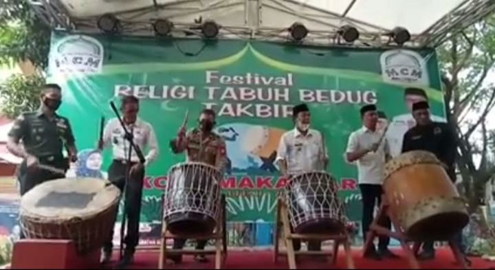 Camat Mariso Buka Festival Religi Bedug Takbir