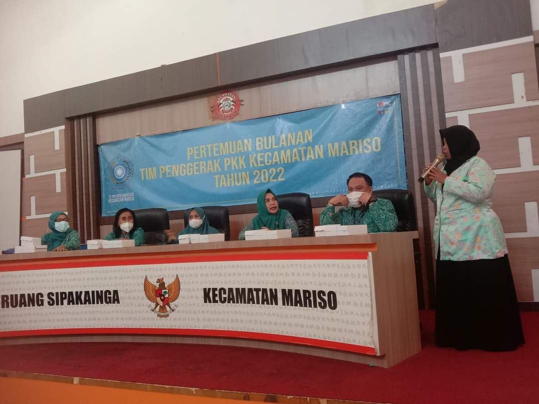 TP-PKK Kecamatan Mariso Gelar Pertemuan Rutin Setelah Libur Lebaran