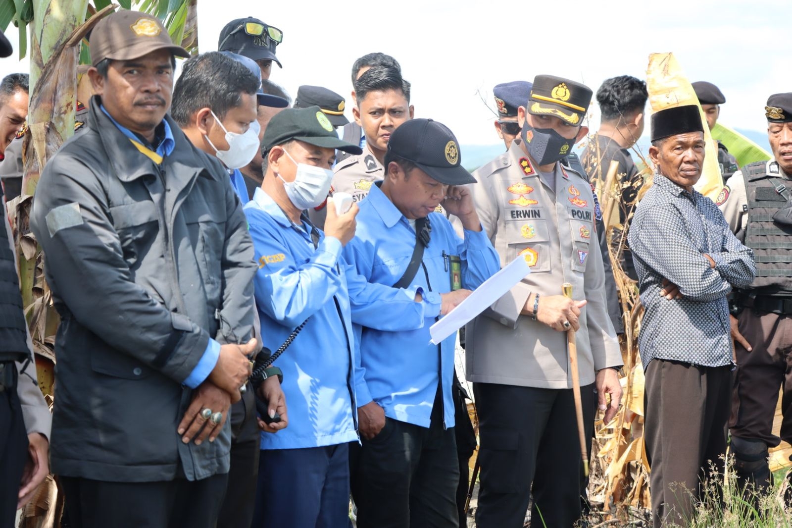 Kapolres Sidrap Turun Langsung Pimpin Pengamanan Eksekusi Lahan