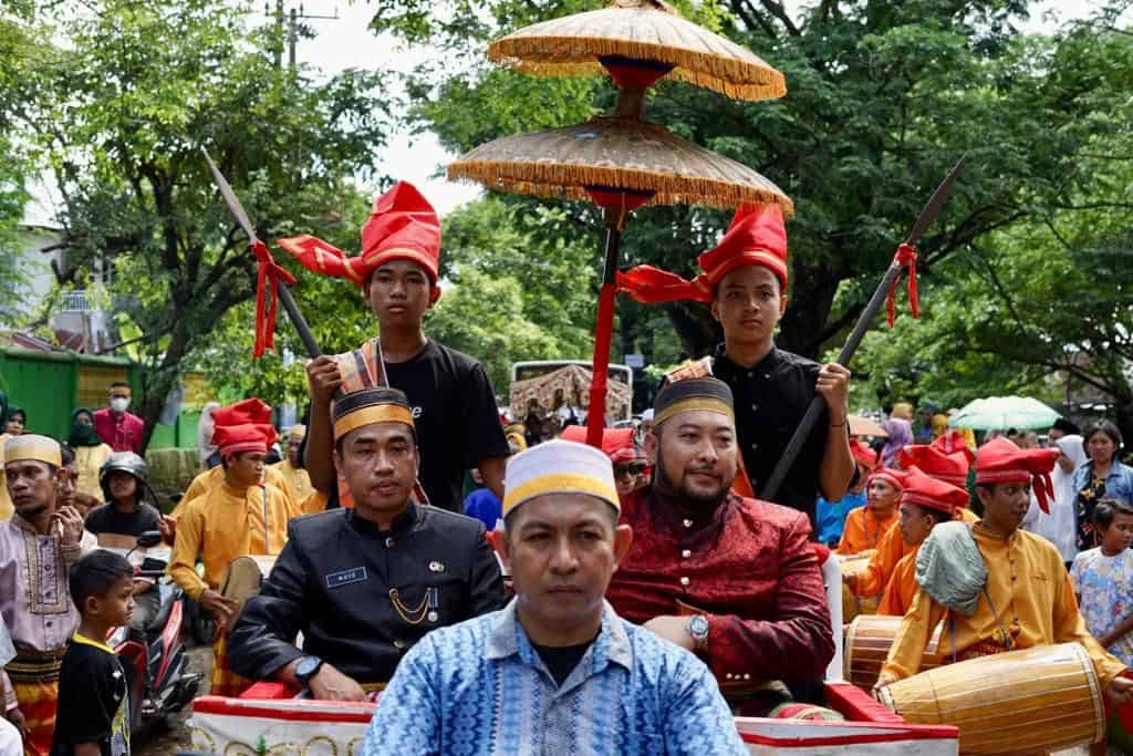 Camat Panakkukang Pawai Maudu Lompoa Peringatan Maulid Nabi Muhammad SAW