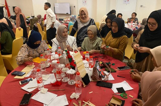 Dinas Pariwisata Makassar Gelar Pelatihan HandyCraft, Dukung Program 10 Ribu Skill