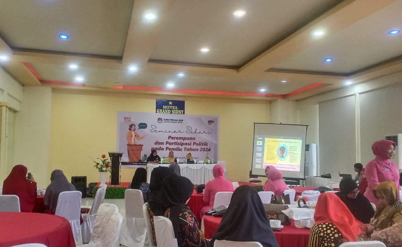 Komisioner Sidrap Seminarkan Perempuan dan Partisipasi Politik Pemilu