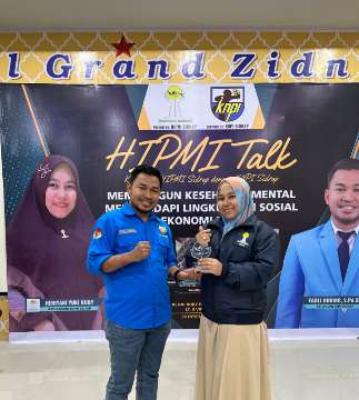 Talkshow Kesehatan Mental Lokus Kolaborasi KNPI dan HIPMI Sidrap