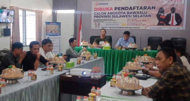 Pendaftaran Calon Anggota Bawaslu Provinsi Sulsel Segera Dibuka, Ini ...