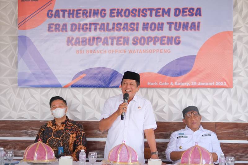 Gathering Ekosistem Desa Era Digitalisasi Non Tunai, Bentuk Kerjasama Pemerintah dan BRI