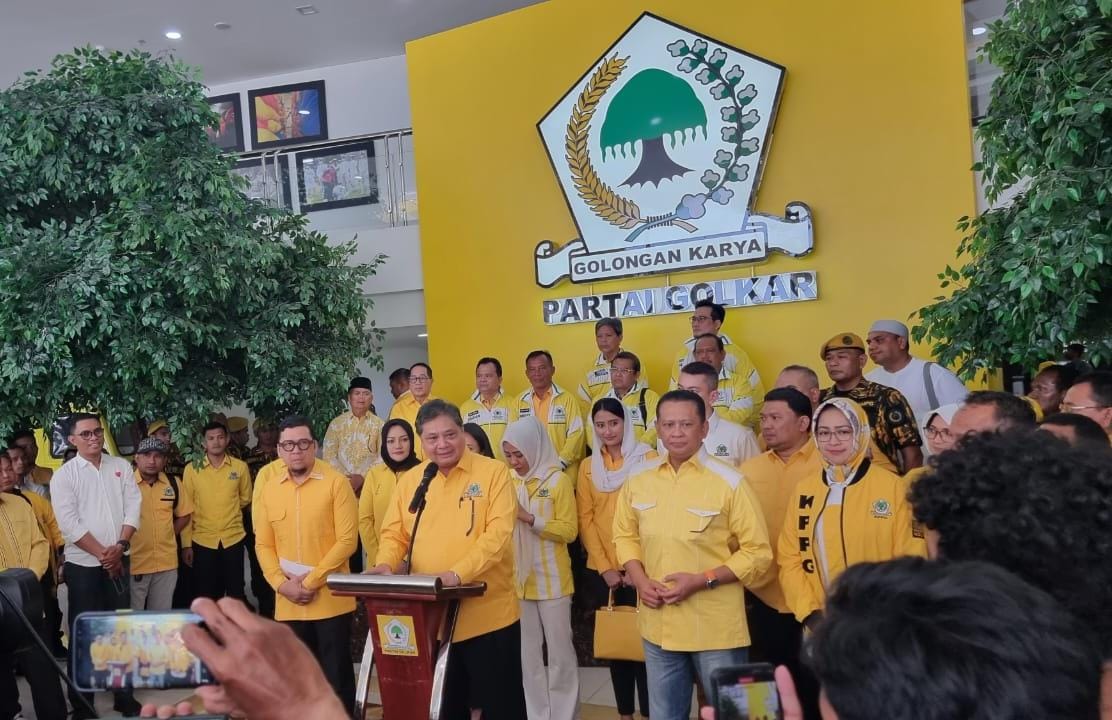 Muslimin Bando Siap Support Target 126 Kursi Golkar di DPR-RI