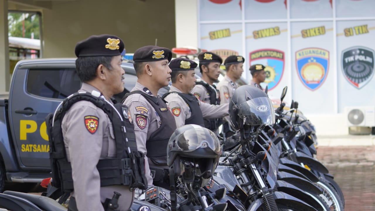 Polres Barru Tetap Kawal 3 Lokasi Reuni Akbar