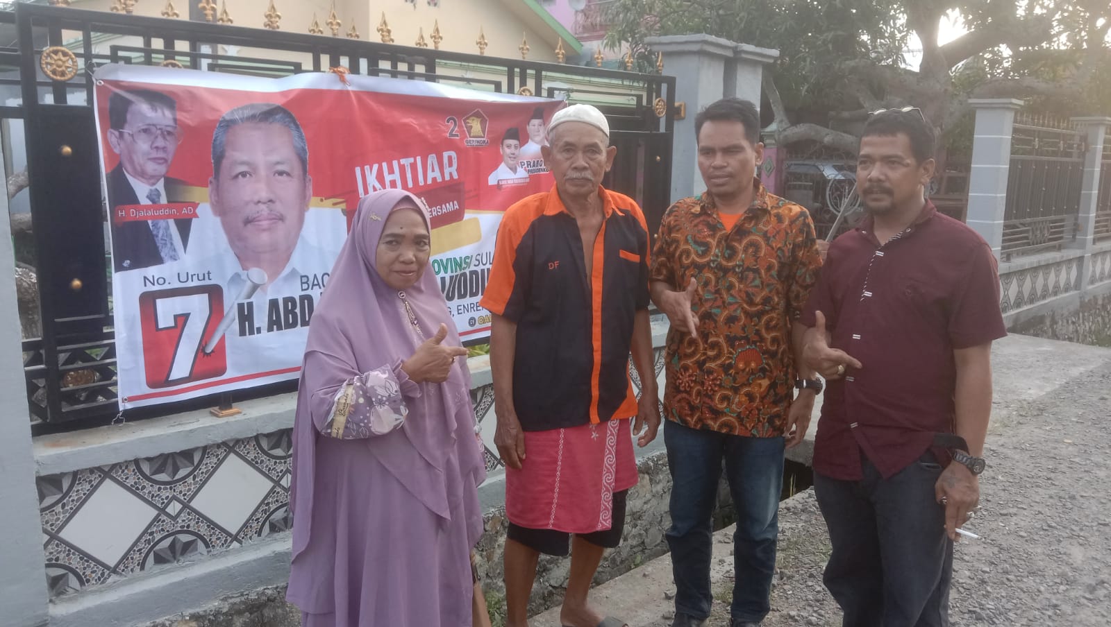 Maju di DPRD Provinsi Sulsel, Dukungan Masyarakat ke Muin Djalaluddin Terus Mengalir