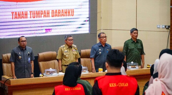 Taufan Pawe Terima 216 Peserta KKN Unhas Gelombang ke 110