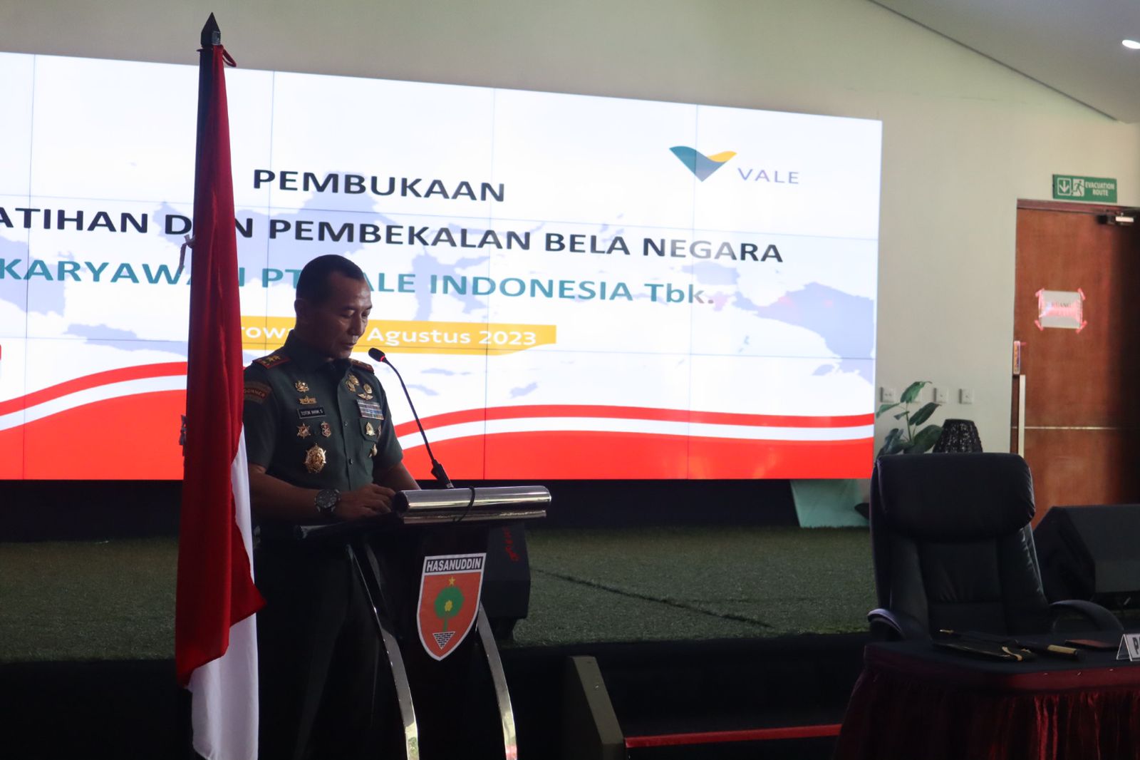 Pangdam XIV/Hsn : Bekali Para Leader PT Vale Indonesia Tbk Dengan Penerapan Kepemimpinan Bisosiasif Kreatif