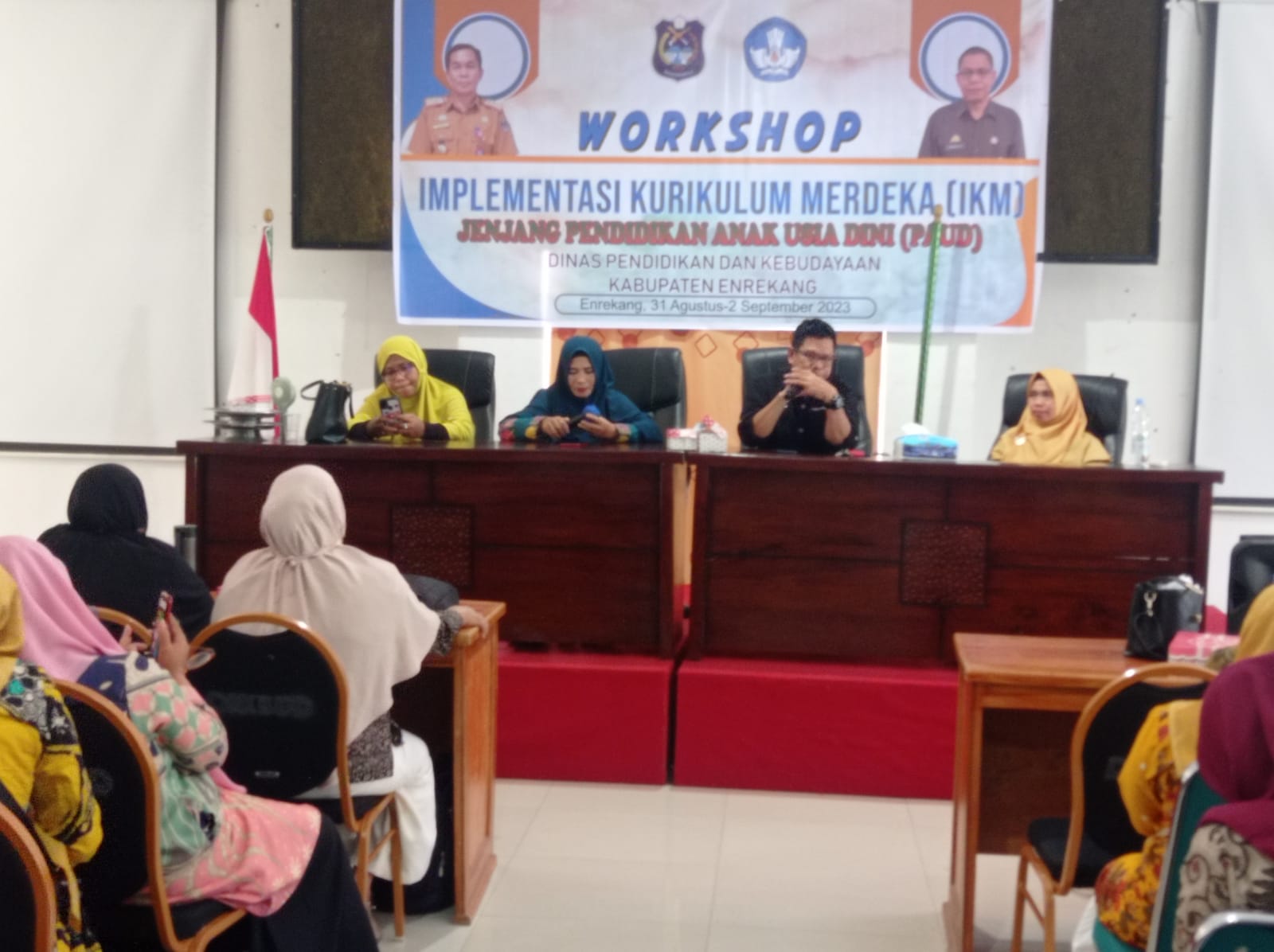 Penutupan Workshop Implementasi Kurikulum Merdeka Dihadiri Ratusan Guru