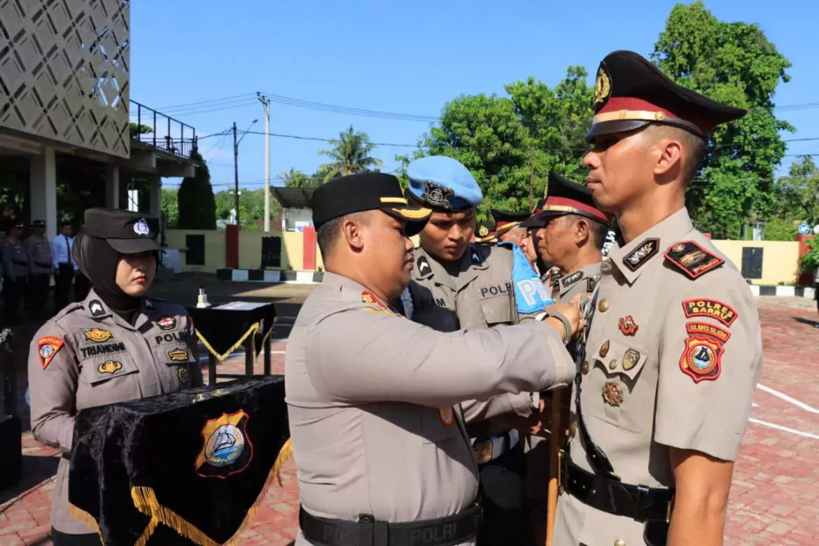 Polres Barru Gelar Upacara Serah Terima Jabatan Utama