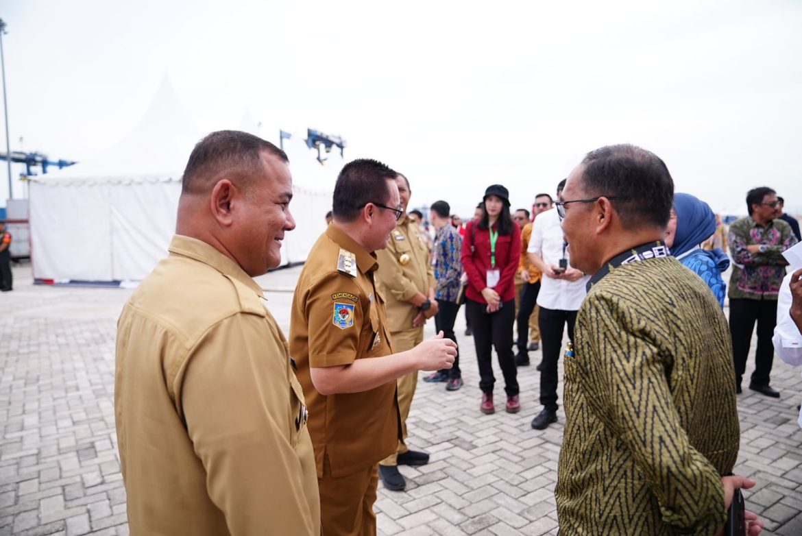 Pj Bupati Sinjai Hadiri Peresmian Makassar New Port
