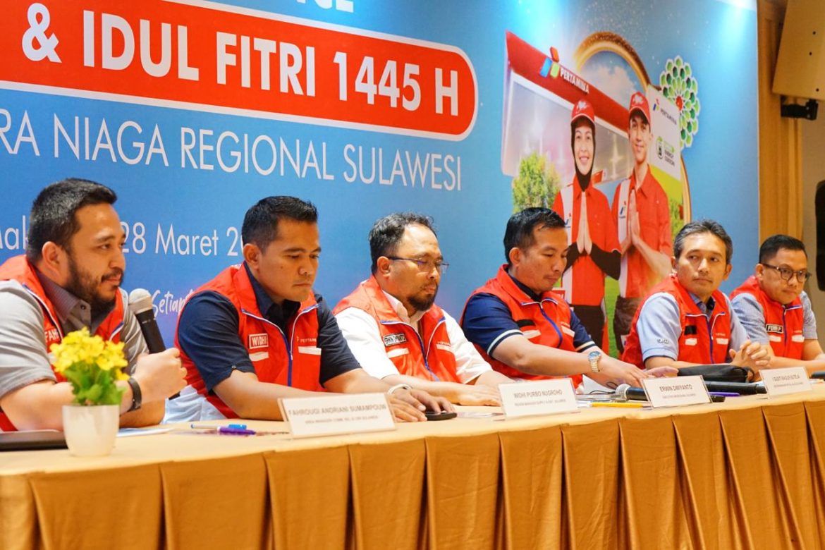 Pertamina Patra Niaga Regional Sulawesi Bentuk Satgas Ramadhan Hadapi Lebaran Idul Fitri 2024