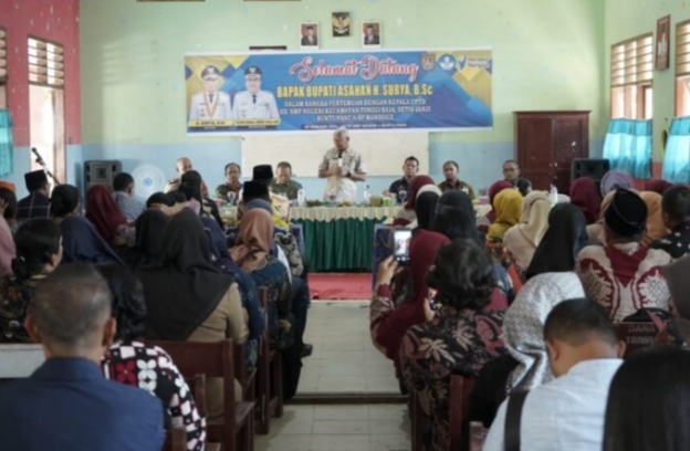 Bupati Asahan Silaturahmi dengan Kepala UPTD SD dan SMP dari Empat Kecamatan, ini Pesannya