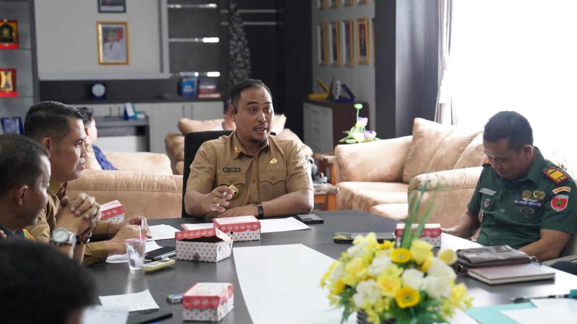 PJ.Setda Yusuf DM Pimpin Rapat Persiapan Kafilah Sidrap Menuju MTQ Provinsi