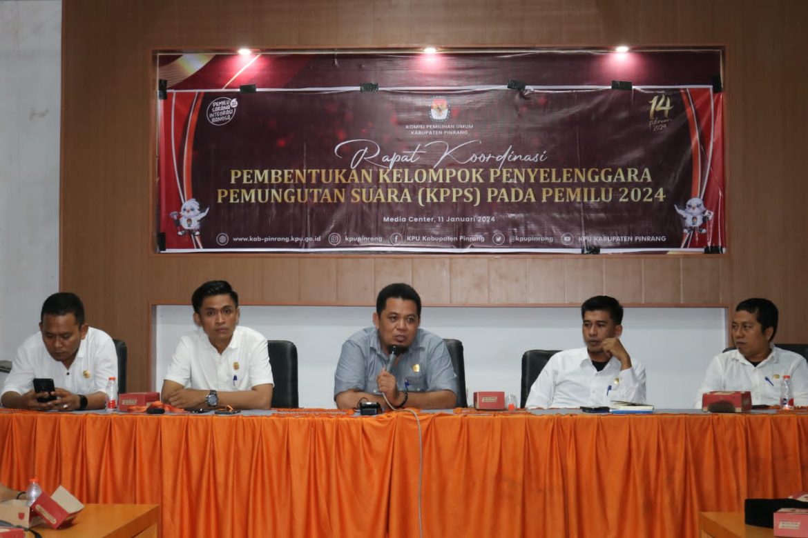 Masa Sanggahan Selesai, KPU Pinrang Segera Umumkan Penetapan Caleg Terpilih Hasil Pemilu 