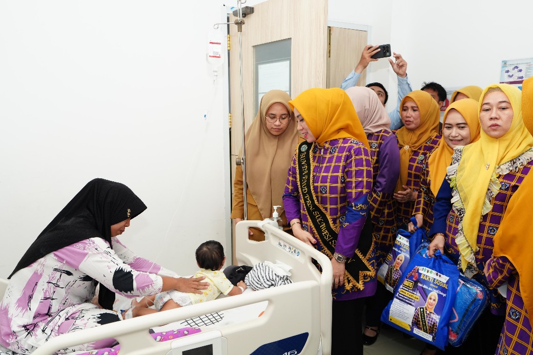 Bunda PAUD Sulsel Gelar Bakti Sosial Operasi Celah Bibir dan Lelangit pada Anak