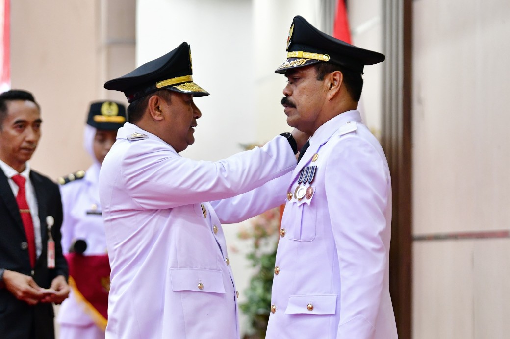 Pj Gubernur Sulsel Lantik Ahmadi Akil Jadi Pj Bupati Pinrang