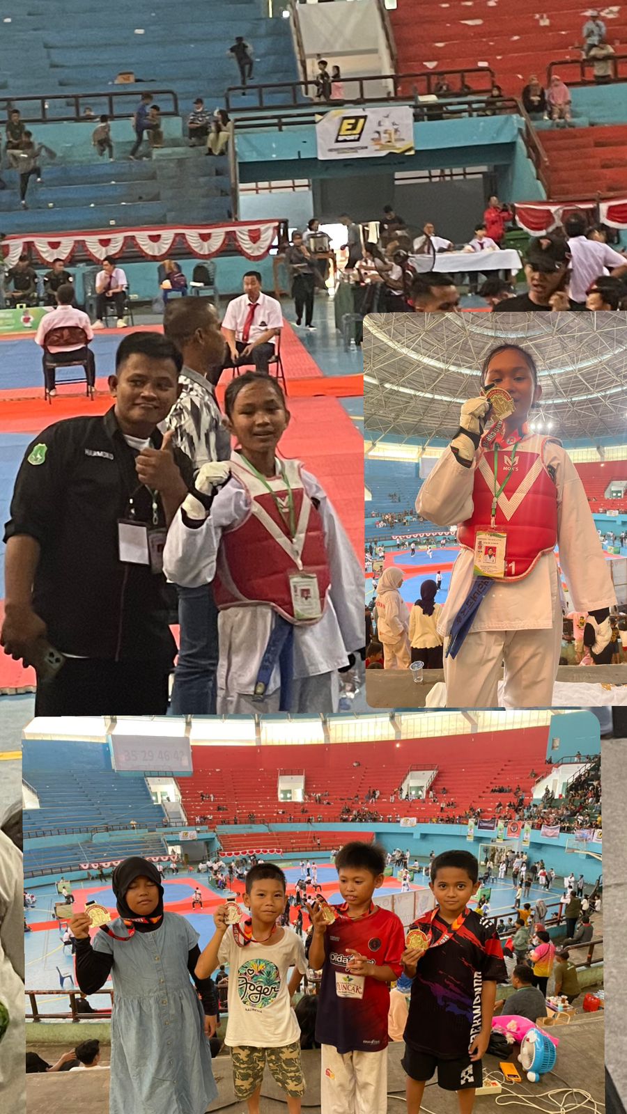 Tim Taekwondo Sidrap Sudah Koleksi 6 Medali Emas 13 Perak di Open Turnamen TAMARUNANG Cup 2024