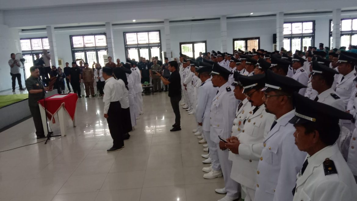 Pj Bupati Sidrap Lantik 407 Kades dan BPD Masa Perpanjangan Jabatan