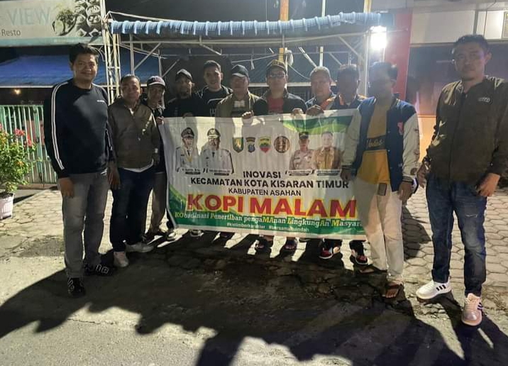 Pemerintah Kecamatan Kota Kisaran Timur Laksanakan Kegiatan Inovasi Kopi Malam Kecamatan Kota Kisaran Timur