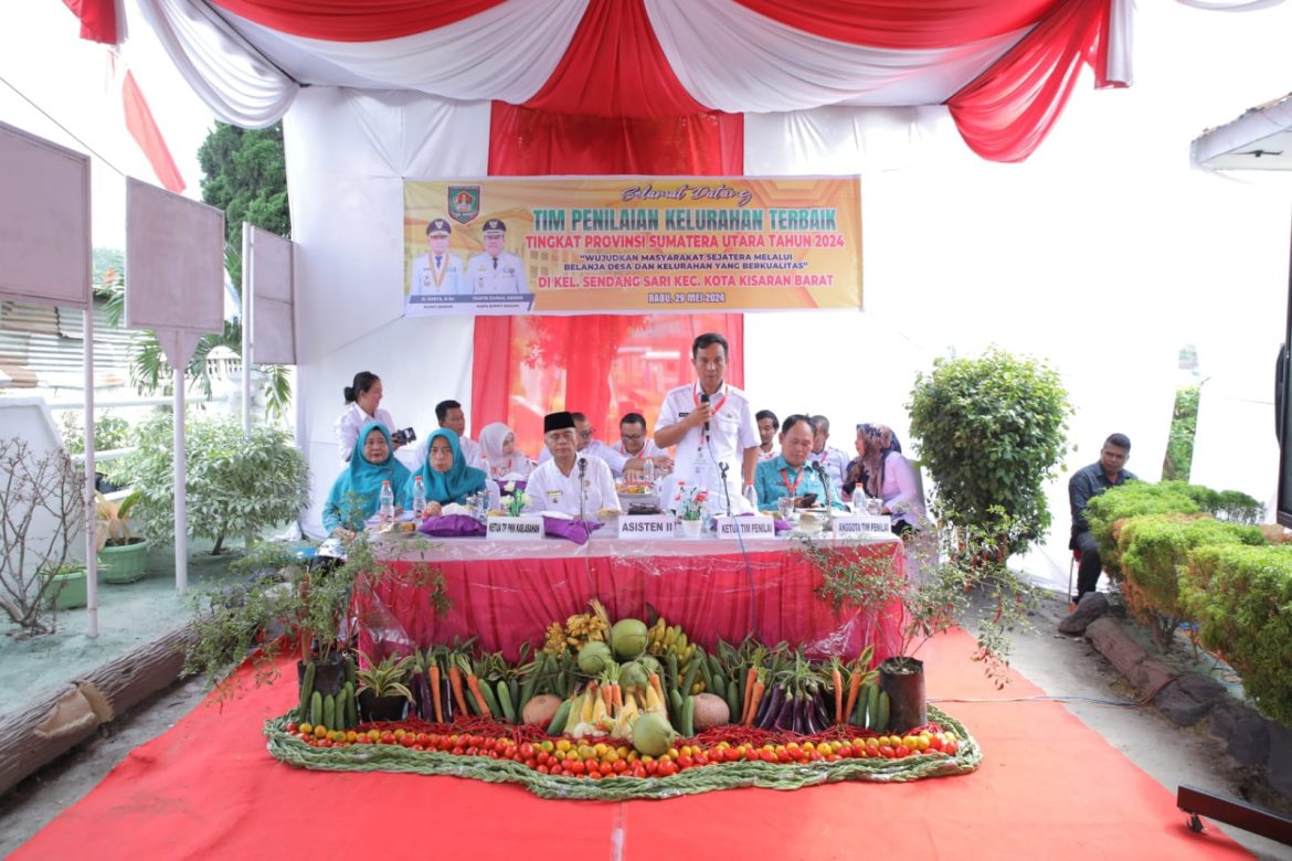 Sendang Sari Kecamatan Kisaran Barat Wakili Kabupaten Asahan Ikuti Kelurahan Terbaik Tingkat Provinsi