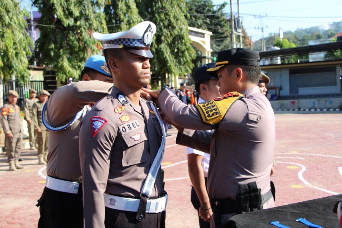 Apel Gelar Pasukan Akbar Warnai Pelaksanaan Operasi Patuh Pallawa 2024 di Jajaran Polres Enrekang