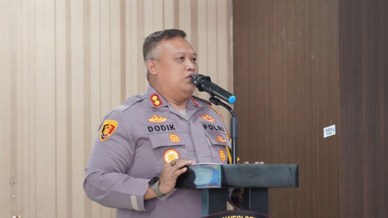 Kapolres Barru Pimpin Rapat Lintas Sektoral Dalam Rangka Persiapan Pengamanan Pemilu 2024