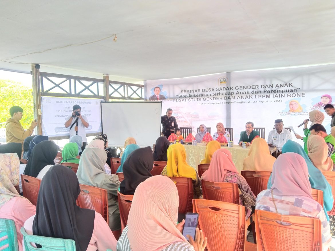 Pemkab Sinjai Apresiasi Seminar Desa Sadar Gender dan Anak di Tongke-tongke