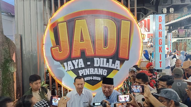 Disaksikan 8 Parpol, Pasangan Jaya-Dillah (JADI) Pilkada Pinrang Resmi Diluncurkan