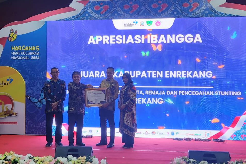 Harganas ke-31, Kabupaten Enrekang Borong 8 Penghargaan dari BKKBN