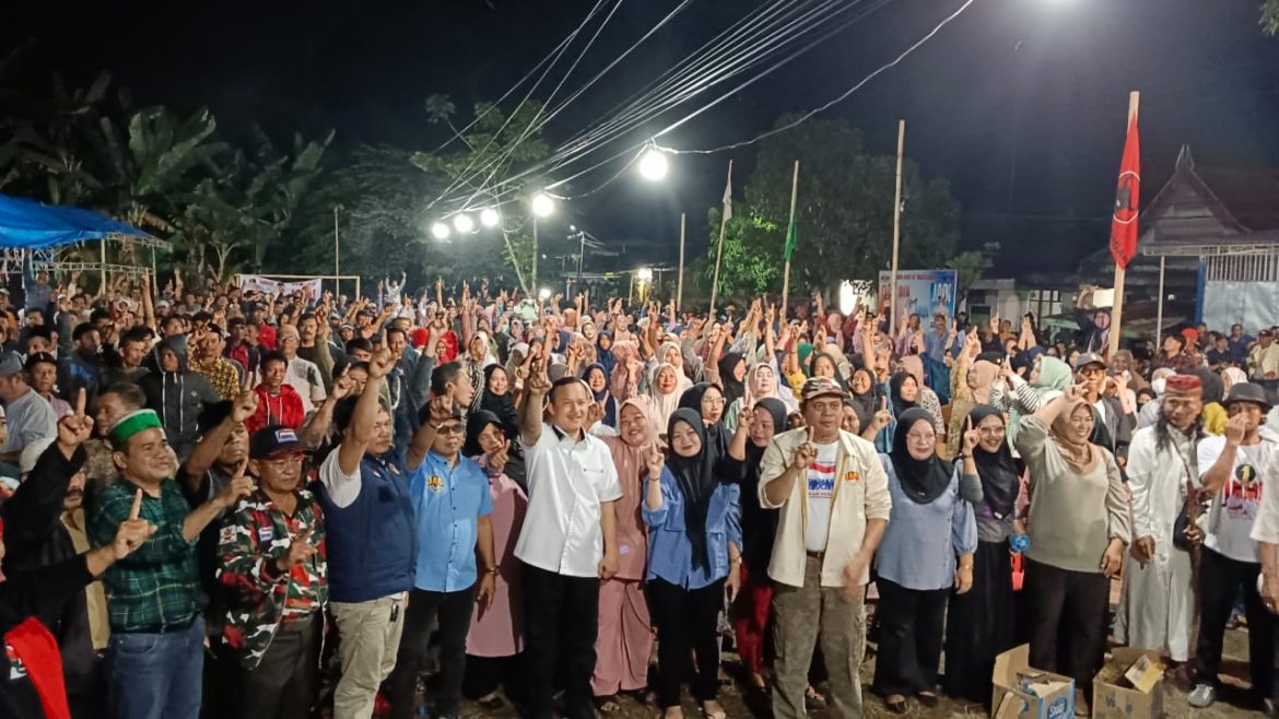 Kampanye Terbuka di Benteng, Abdillah Natsir Paparkan Program Kerja Pro Rakyat