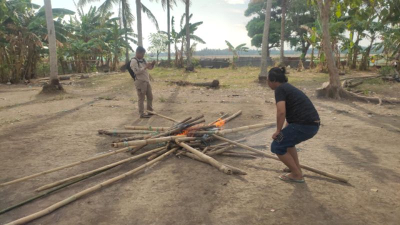 Penggrebekan Judi Sabung Ayam Nihil, Peserta Adu Ayam Bubar Duluan Sebelum Aparat Tiba di TKP 