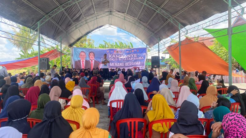 Paslon SAR-KANAH Sorot 14 Program Prioritas di Tiga Titik Lokasi di Panca Lautang Sidrap