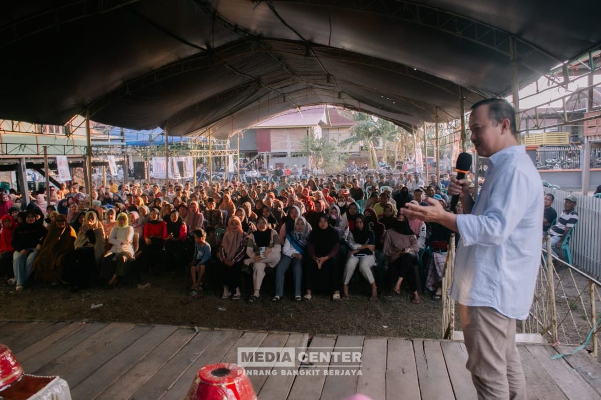 Program Prioritas Pro-Rakyat Jadi Sorotan Kampanye Dialogis di Lanrisang, Abdillah Natsir di Lanrisang