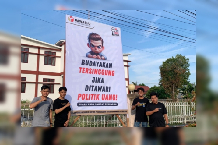 Cegah Pelanggaran Pilkada, Panwascam ; Jangan Coba-coba Main Politik Uang!