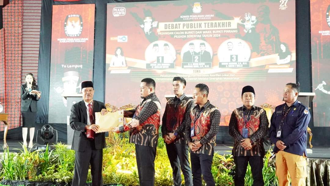 KPU Pinrang Gelar Debat Kedua Pilkada 2024, Harap Jadi Referensi Pemilih