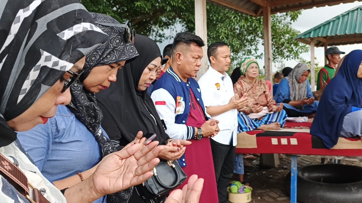 Abdillah Natsir Kunjungi Keluarga Jihad Ramadhan dan Doa Bersama di Bendungan Benteng