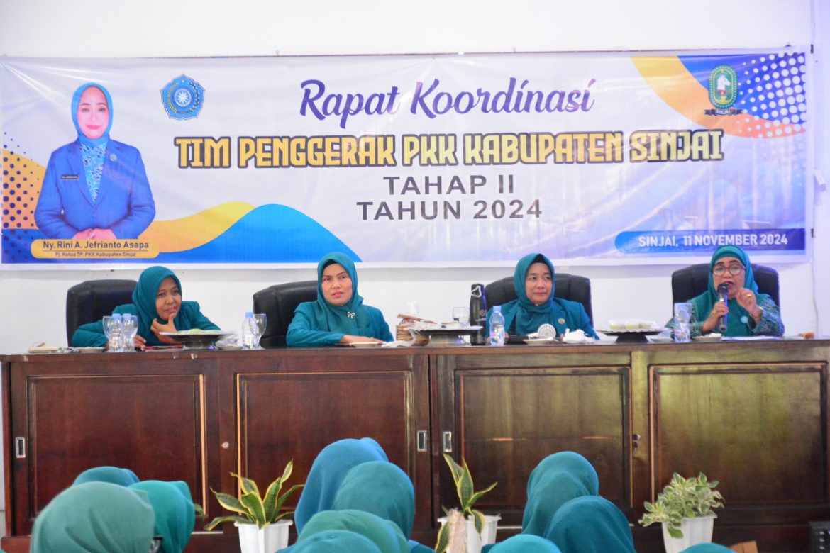 TP PKK Sinjai Gelar Rakor Tahap II, Fokus Evaluasi dan Penyelesaian Program